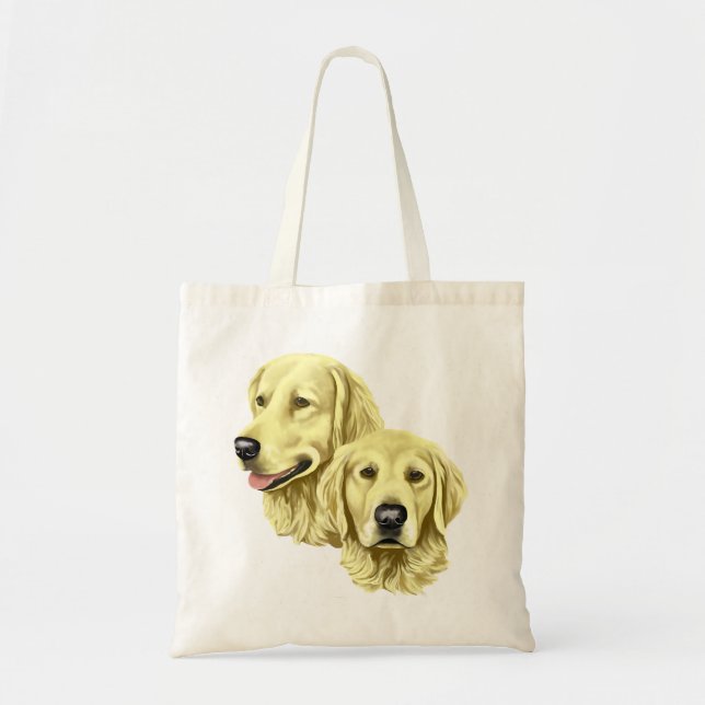 Golden Retriever Gifts Tote Bag (Front)