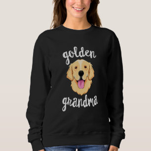 Golden Retriever Grandma Women Mom Dog Owner Sweatshirt