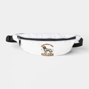 Golden Retriever Halloween Pumpkin Dog Costume Shi Fanny Pack
