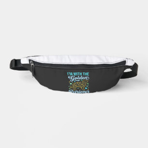Golden Retriever Halloween Skull Pattern Dog Lover Fanny Pack