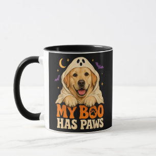 Golden Retriever Halloween Spooky Paws Mug