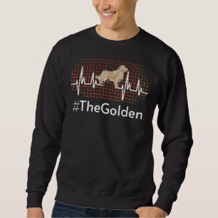 Golden Retriever Heartbeat 282 Sweatshirt