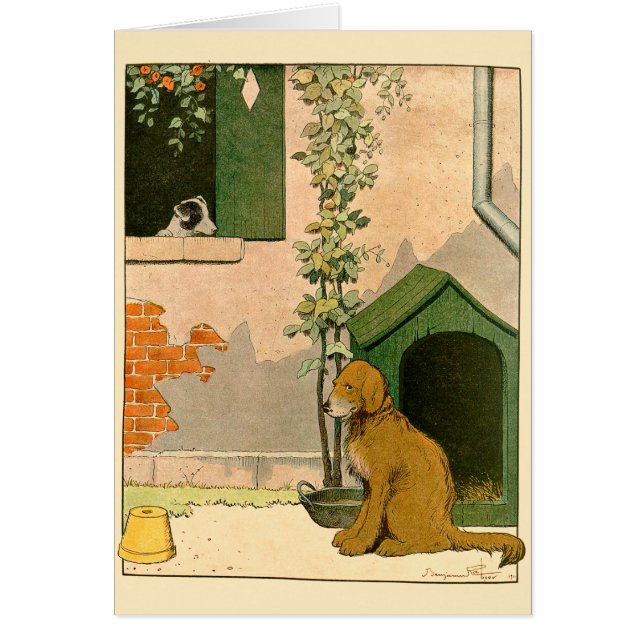 Golden Retriever & Jack Russell Terrier Note Cards (Front)