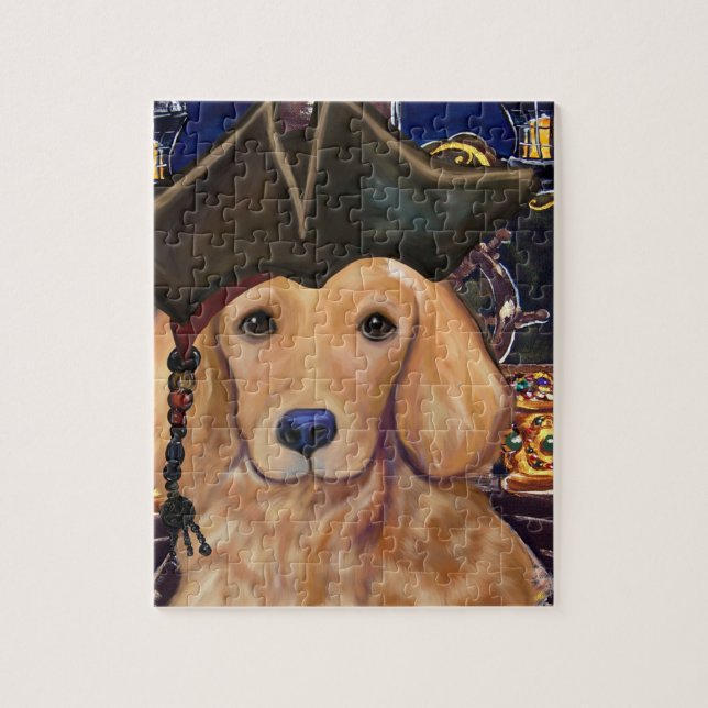 Golden Retriever Jigsaw Puzzle (Vertical)