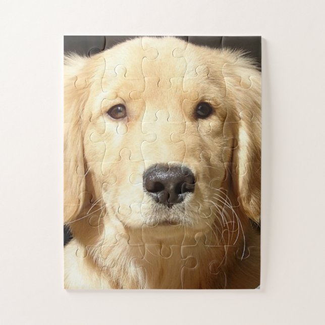 Golden Retriever Jigsaw Puzzle (Vertical)