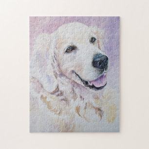 Golden retriever jigsaw puzzle