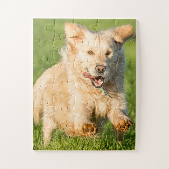 Golden Retriever Jigsaw Puzzle (Vertical)