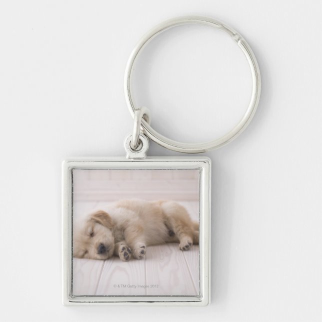 Golden Retriever Keychain (Front)