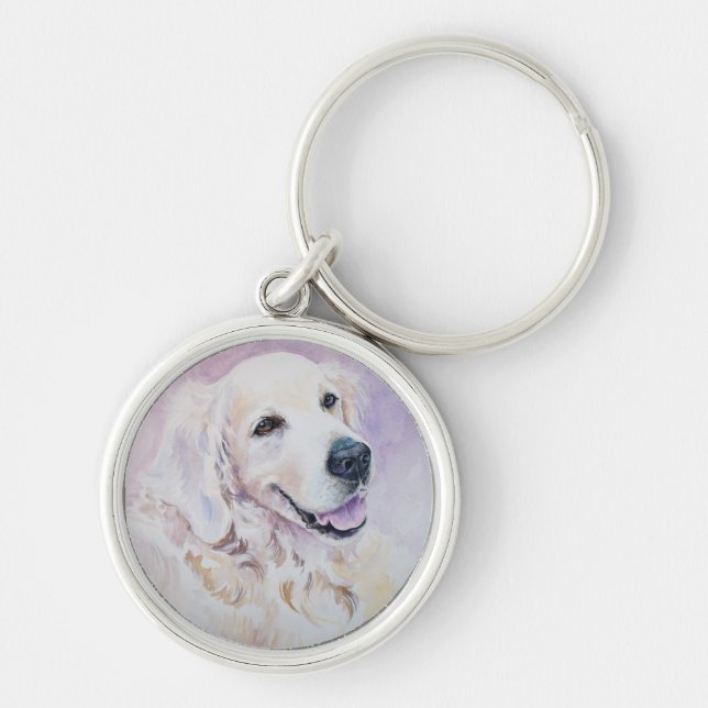 Golden retriever keychain (Front)