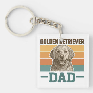 golden retriever keychain