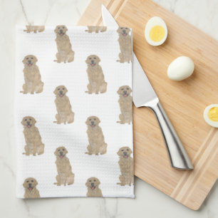 Golden Retriever Kitchen Towel