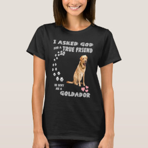 Golden Retriever Lab Dog Mom Dad Costume Cute Gold T-Shirt