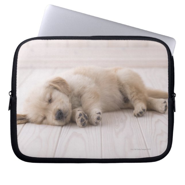 Golden Retriever Laptop Sleeve (Front)