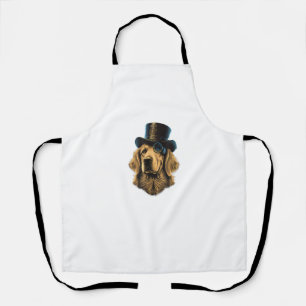 Golden Retriever Lover Dog Golden Retrievers Top H Apron
