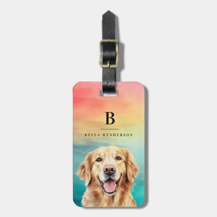 Golden Retriever Luggage Tags