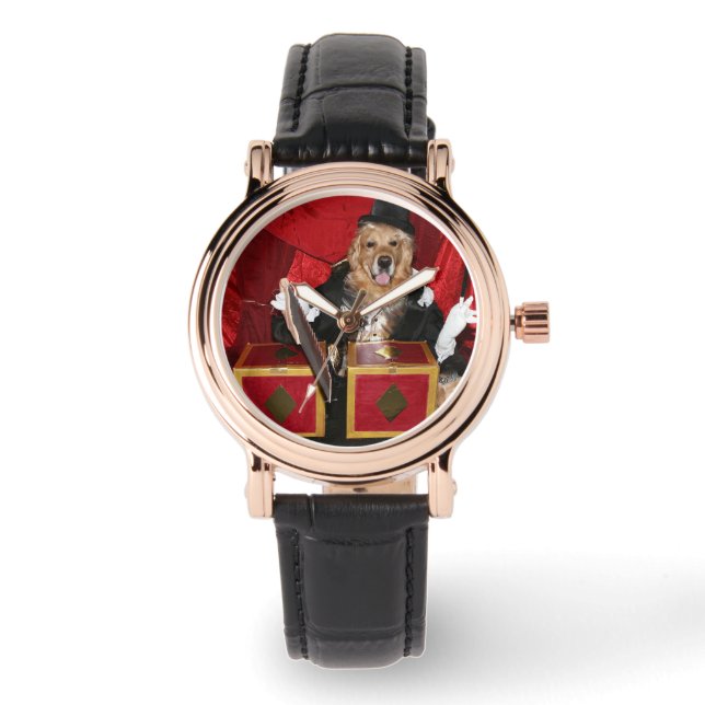 Golden Retriever Magic Trick Watch (Front)