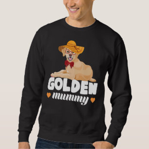 Golden Retriever Mama Owner Chill Hat Glasses Sweatshirt