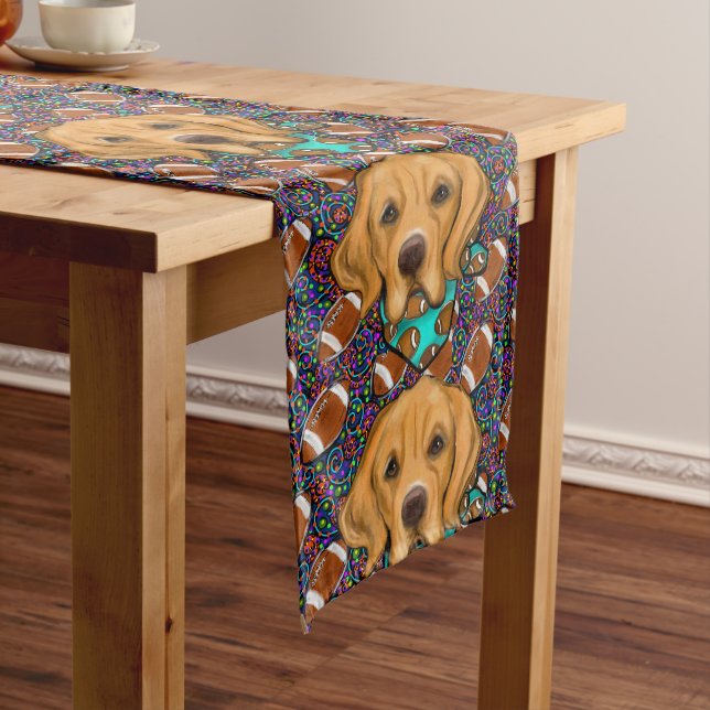 Golden Retriever Medium Table Runner (In Situ)