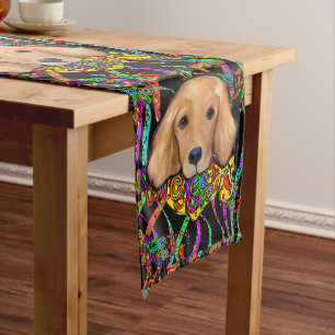 Golden Retriever Medium Table Runner