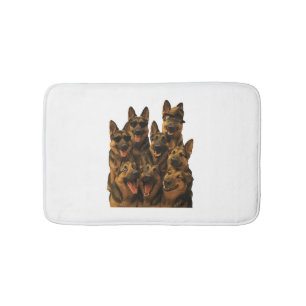 Golden Retriever 'Merica Sunglasses Bath Mat