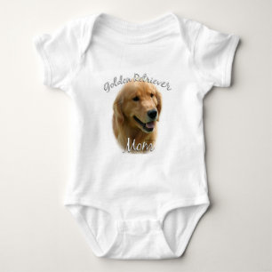 Golden Retriever Mom 2 Baby Bodysuit