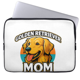 Golden Retriever Mom � Cute Dog Lover Design Laptop Sleeve