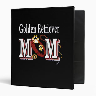 Golden Retriever Mom Gifts Binder