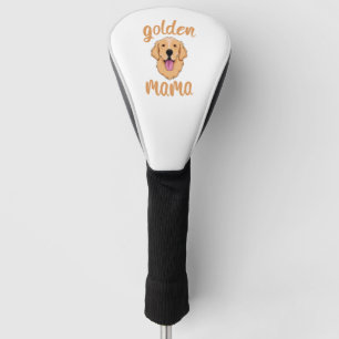 Golden Retriever Mom  Golf Head Cover