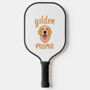 Golden Retriever Mom Pickleball Paddle