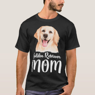 Golden Retriever Mom  Puppy Women's Dog Lover  T-Shirt