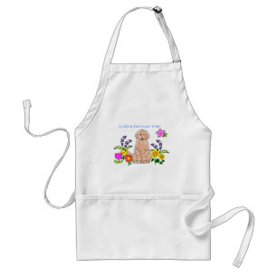 Golden Retriever Mom Standard Apron