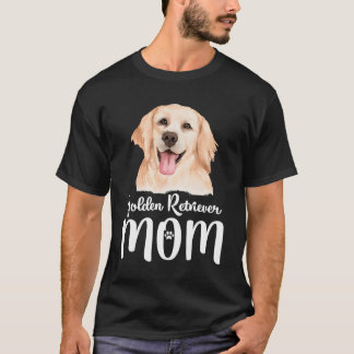 Golden Retriever Mom T-Shirt Puppy Women'S Dog Lov