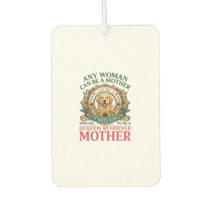 Golden Retriever Mother Dog Sunflowers Bees_1 Air Freshener