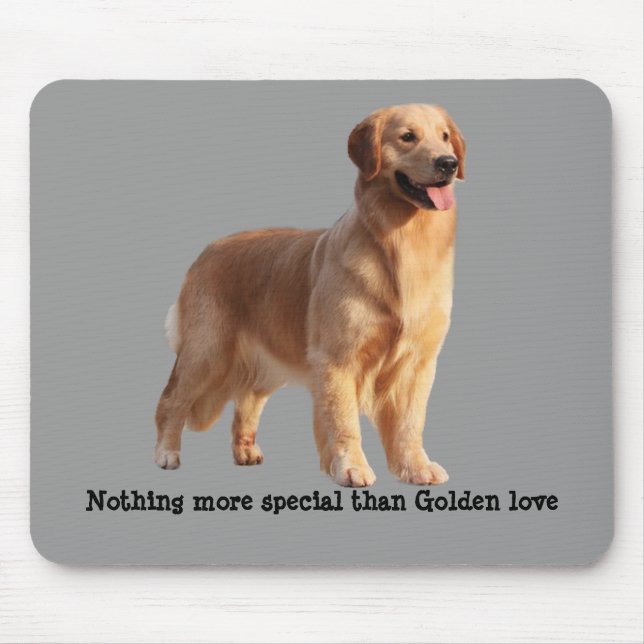Golden Retriever Mousepad (Front)