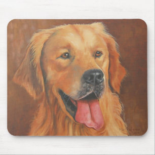 Golden Retriever Mousse Pad Mouse Pad