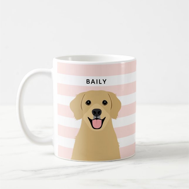 Golden Retriever Mugs (Left)