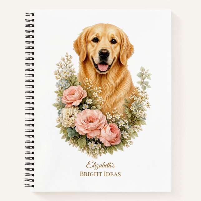 Golden Retriever Notebook (Front)