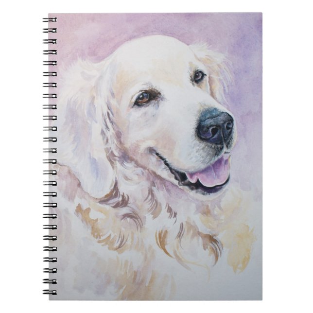 Golden retriever notebook (Front)