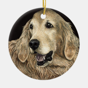 Golden Retriever Ornament - "Bear"
