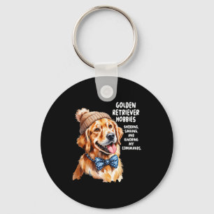 Golden Retriever Outfit Idea For Women &amp; Retri Keychain