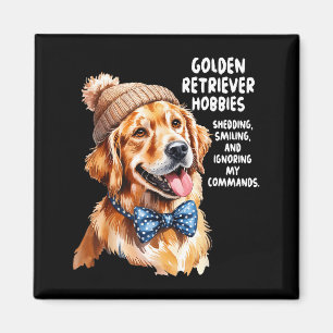 Golden Retriever Outfit Idea For Women &amp; Retri Magnet