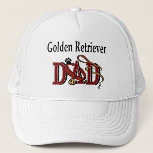 Golden Retriever Papa Casquette
