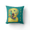 golden retriever pillow