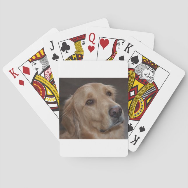 Golden Retriever Playing Cards (Back)
