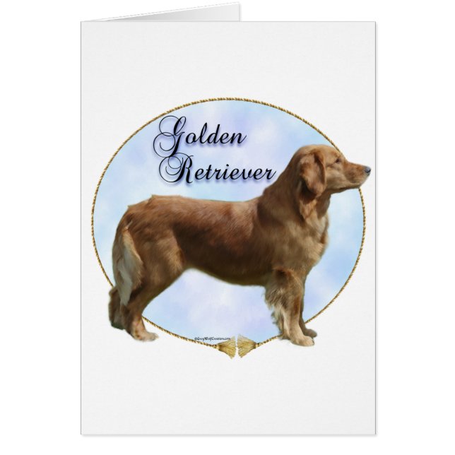 Golden Retriever Portrait (Front)