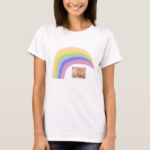 Golden Retriever Puppies Rainbow T-Shirt