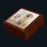 Golden Retriever Puppy Gift Box<br><div class="desc">a cute golden Retriever Puppy</div>