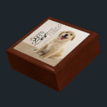 Golden Retriever Puppy Gift Box<br><div class="desc">a cute golden Retriever Puppy</div>