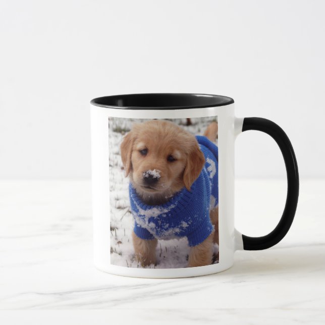 Golden Retriever Puppy Mug (Right)