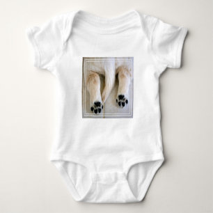 Golden Retriever Puppy Toes Baby Bodysuit